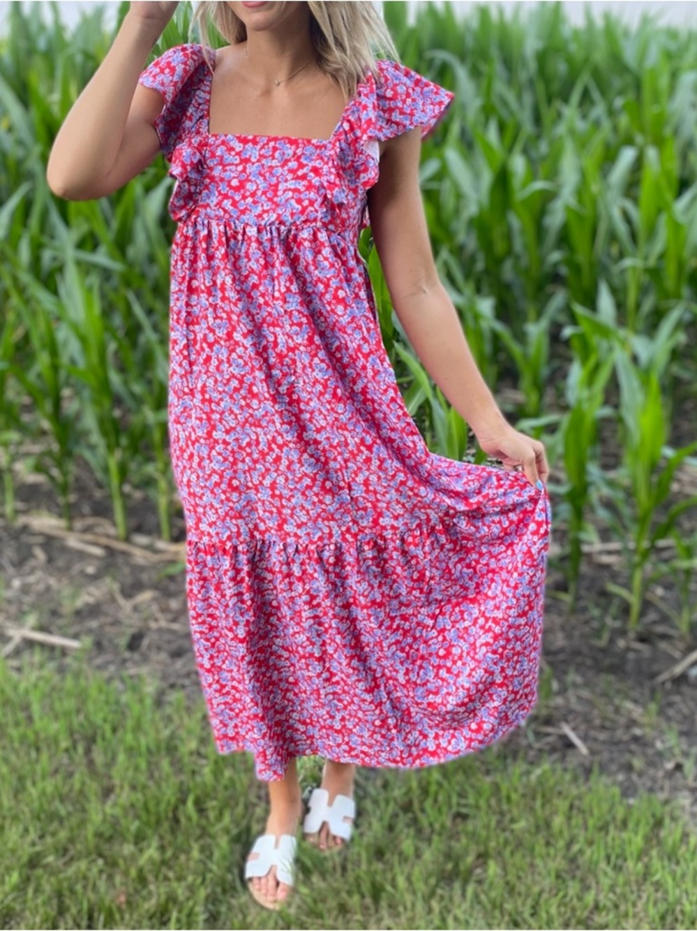 Floral Midi Dress